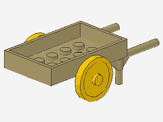 Lego Wheelbarrow