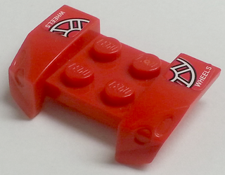 Lego Mudguard decorated, various