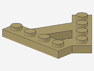 Lego Wedge Plates, A-shaped (15706)