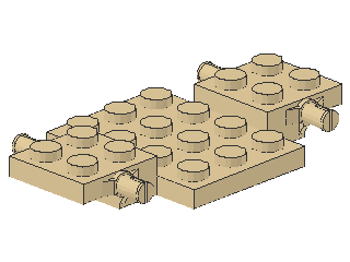 Lego Fahrzeugbasis 4 x 7 (2441)