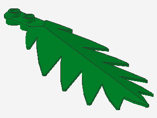 Lego Palm Leaf, large 10 x 5 (2518)