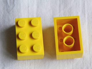 Lego Brick 2 x 3 x 1 (3002old) without Cross Supports