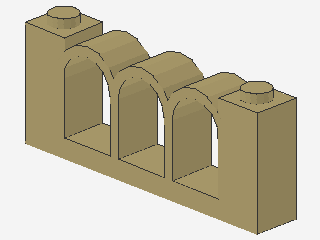 Lego Fence 1 x 6 x 2 (30077)