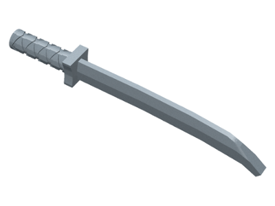 Lego Minifigur Schwert (30173b) Katana