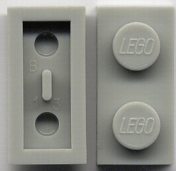Lego Platte 1 x 2 alt (3023old)