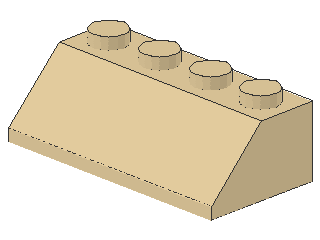 Lego Schrägsteine 45° 2 x 4 x 1 (3037)