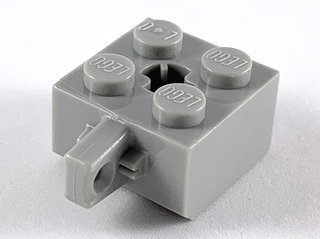 Lego Scharnier Stein 2 x 2 (30389c) mit X-Achsloch