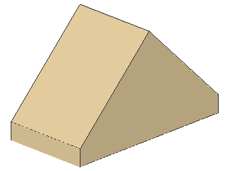 Lego Slope Stone 45° 2 x 1 x 1 (3044a - c) double