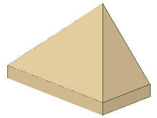 Lego Slope Stones 45° 2 x 1 x 1 (3048b) Triple smooth