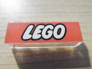 Lego Bricks, decorated 1 x 4 x 1 (3066) no Bottom Tube