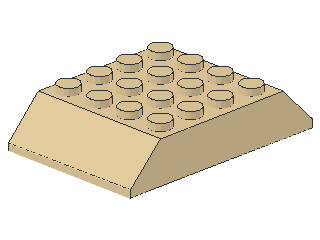 Lego Slope Stones 45°6 x 4 x 1 (32083) double