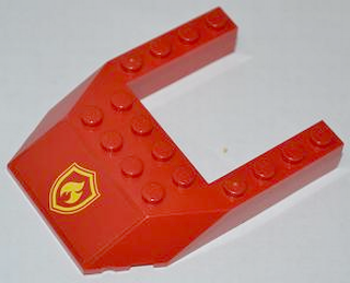 Lego Wedges 6 x 8 , decorated (32084)