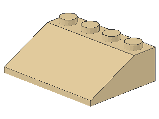 Lego Slope Stones 33° 3 x 4 x 1 (3297)