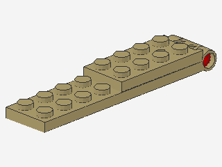 Lego Scharnier Platte 2 x 8 (3324c01/3324bc01) komplett