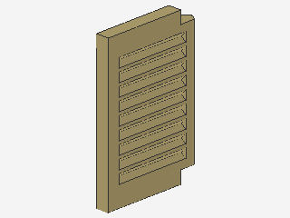 Lego Shutter 1 x 2 x 2 (3582)