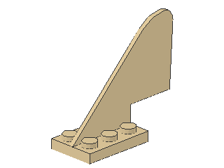 Lego Tail Section 5 x 2 (3587)