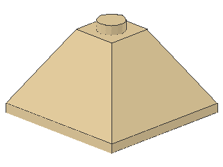 Lego Slope Stones 33° 3 x 3 x 1 (3675) Corner