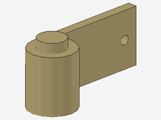 Lego Door 1 x 3 x 1 (3821) right