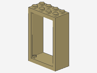 Lego Door Frame 2 x 4 x 5 (4130)