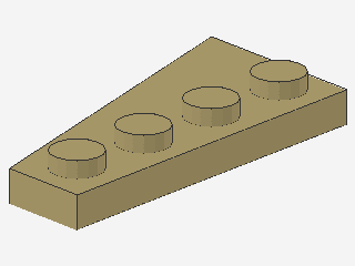 Lego Wedge Plates 4 x 2 (41769) right