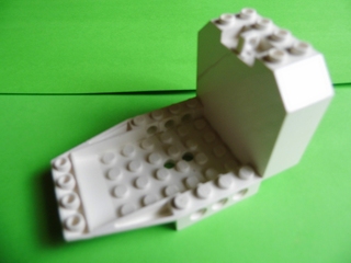 Lego Flugzeug Rumpf, vorne (42600)