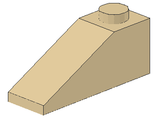 Lego Slope Stones 33° 3 x 1 x 1 (4286)