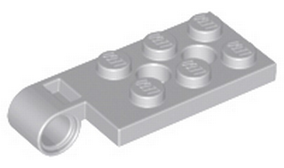 Lego Scharnier Platte 2 x 4 (43045) mit Pin-Loch Top
