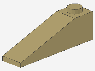 Lego Wedges, right 4 x 2 (43711)