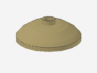 Lego Dish 3 x 3, inverse (Radar) (43898)