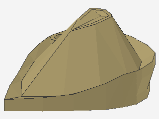 Lego Minifigur Hut, Forstmänner (4506)