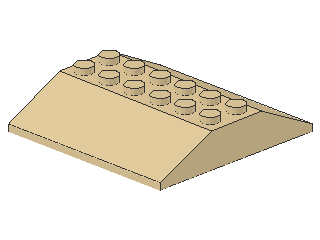 Lego Slope Stones 33° 6 x 6 x 1 (4509) double