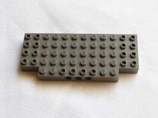 Lego Stein, modifiziert 5 x 12 x 1 (45403) Ausschitte, 3 Löcher