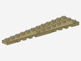 Lego Wedge Plates 12 x 3 (47397) left