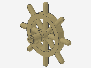 Lego Boat Steering Wheel (4790)