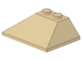 Lego Slope Stone 45° 3 x 4 x 1 (4861) double