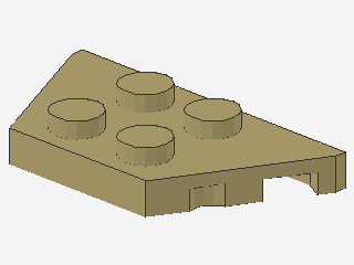 Lego Wedge Plates 2 x 4 (51739)