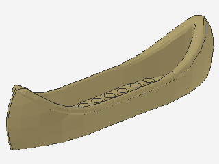 Lego Boat Canoe 16 x 3 x 3 (6021)