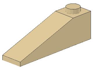 Lego Slope Stones 18° 4 x 1 x 1 (60477)