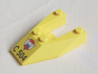 Lego Wedges 6 x 4, decorated (6153a + b)