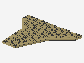 Lego Wedge Plates 16 x 14 (6219) Shuttle