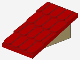 Lego Fabuland Slope Roof 6 x 2 (787c01 - c05)