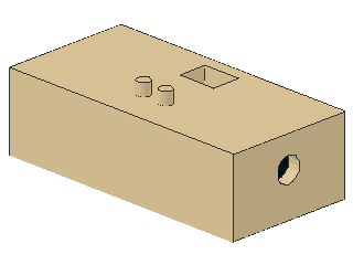 Lego Brick, modifed 2 x 4 x 1 (800) Car Steering