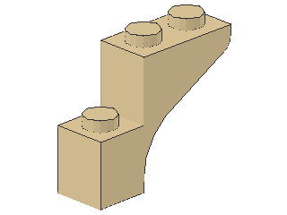 Lego Stein, Bogen 1 x 3 x 2 (88292)