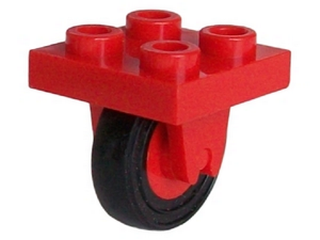 Lego Platten mit Radhalter (8c01 - c02)