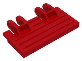 Lego Scharnier Zugtor 2 x 4  (92092) ohne Verstärkungen