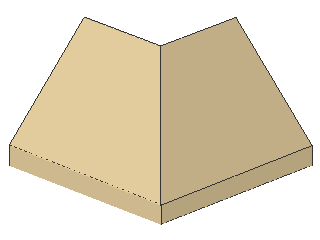 Lego Slope Stones 45° 2 x 2 x 1 (962) Corner Ridge