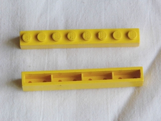 Lego Brick 1 x 8 x 1 (crssprt01) Cross Supports