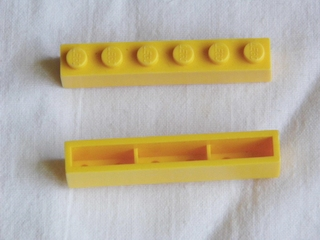 Lego Brick 1 x 6 x 1 (crssprt02) Cross Supports