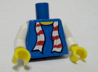 Lego Minifigure Torso mounted Sports