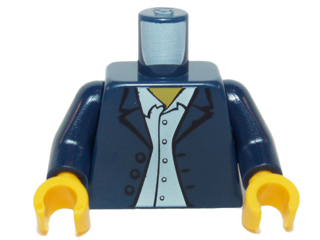 Lego Minifigure Torso mounted Town World City